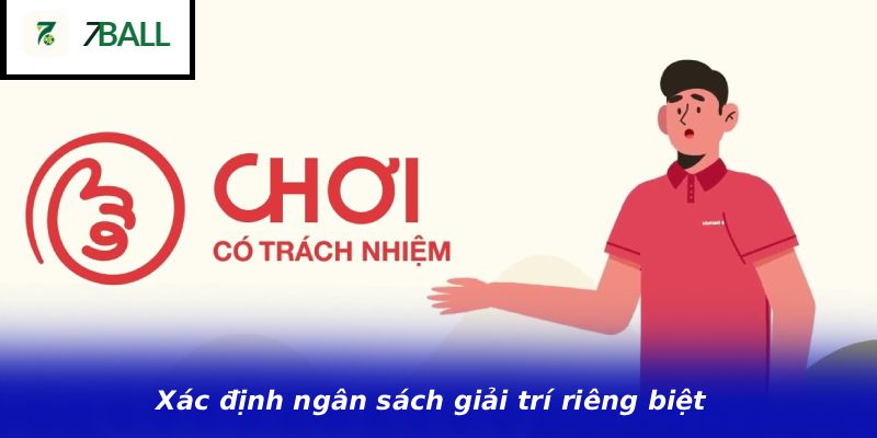Xác định ngân sách giải trí riêng biệt